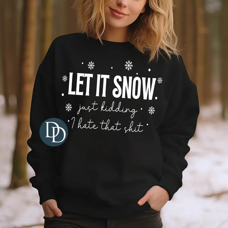 'Let It Snow JK' Graphic