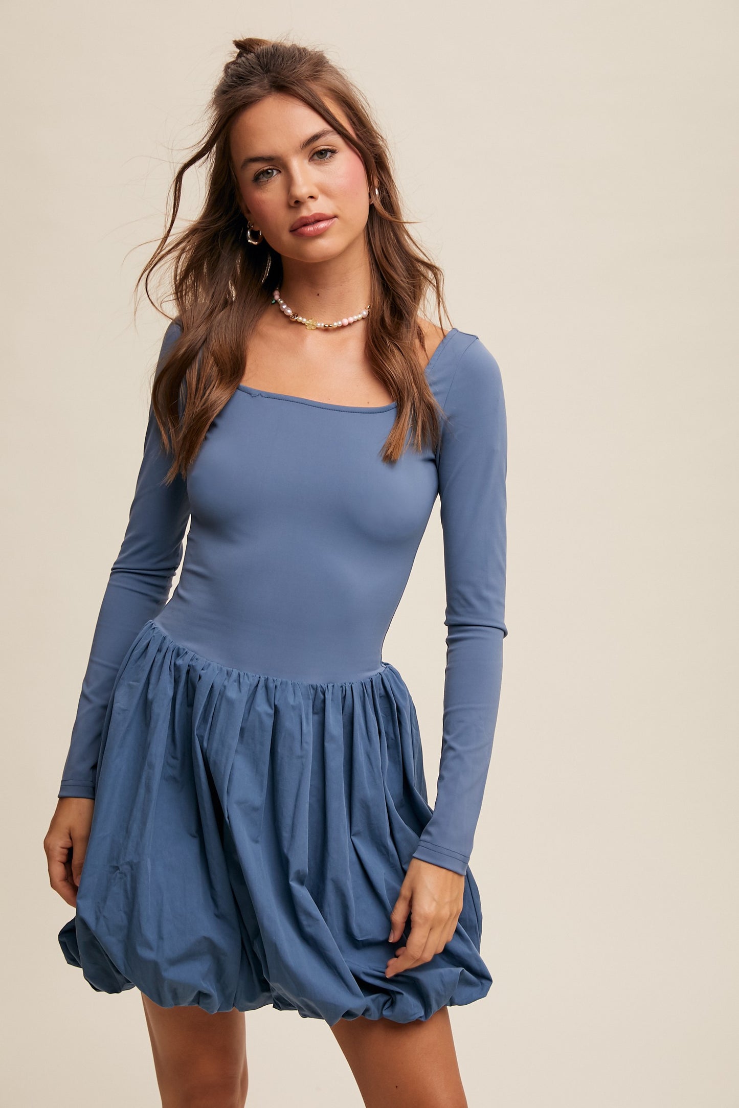 Bubble Dress Romper