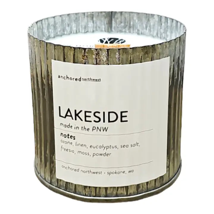 Lakeside Wood Wick Candle