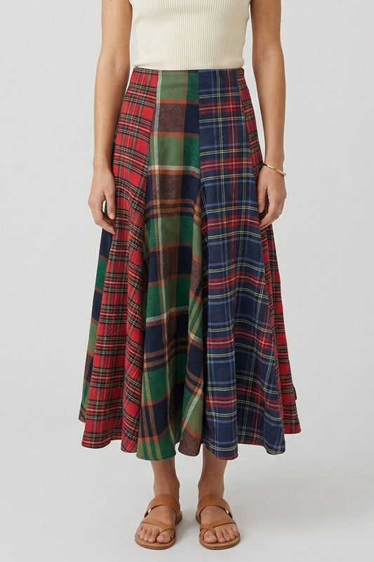 Plaid With Me Skirt