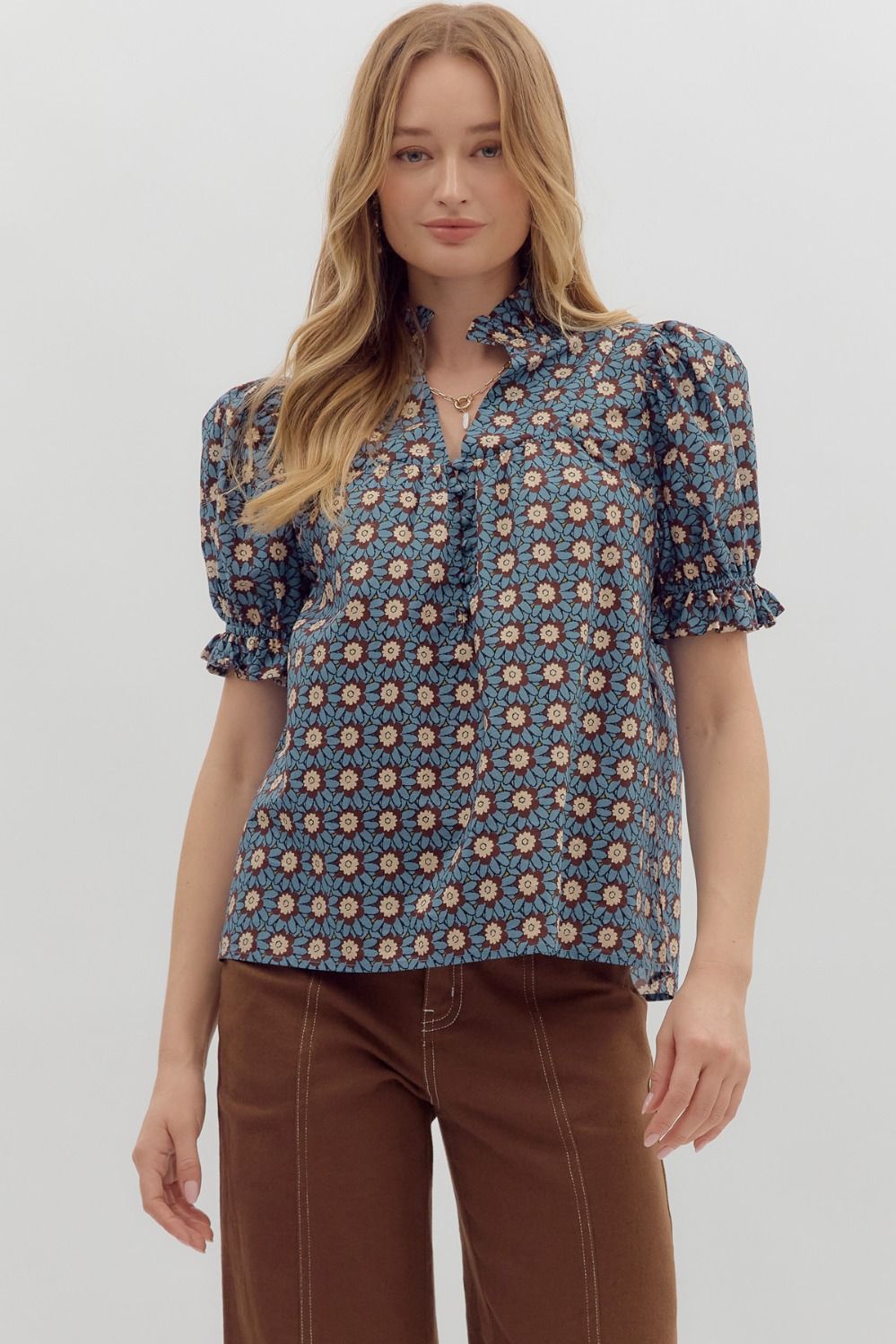 Finneas Floral Top