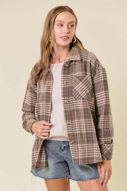 Kennedy Plaid Shacket