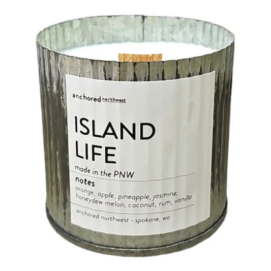 Island Life Wood Wick Candle