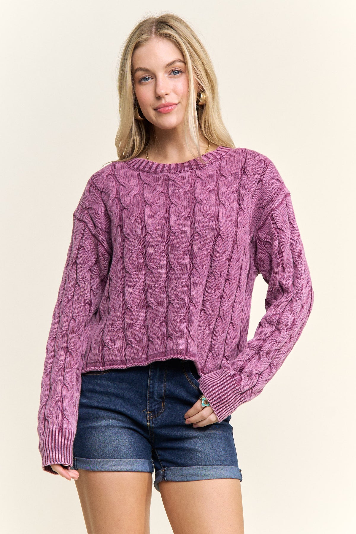 Miriam Mineral Wash Sweater