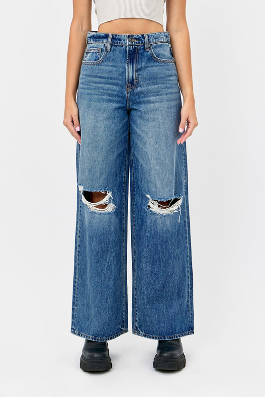Elowyn High Rise Wide Leg Jean