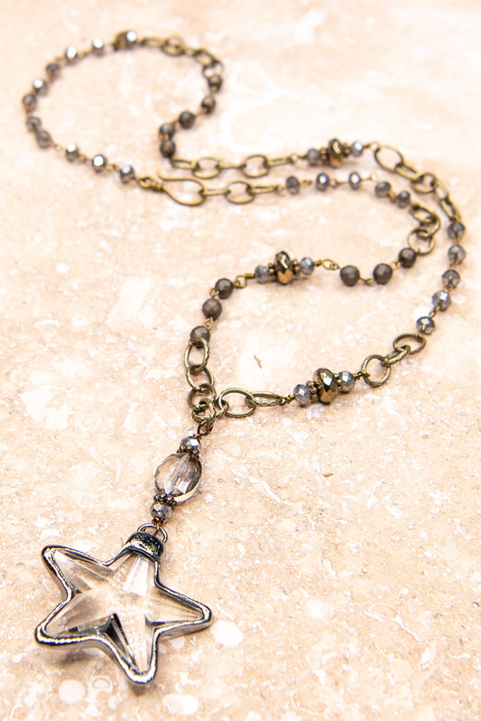 Shooting Star Long Necklace