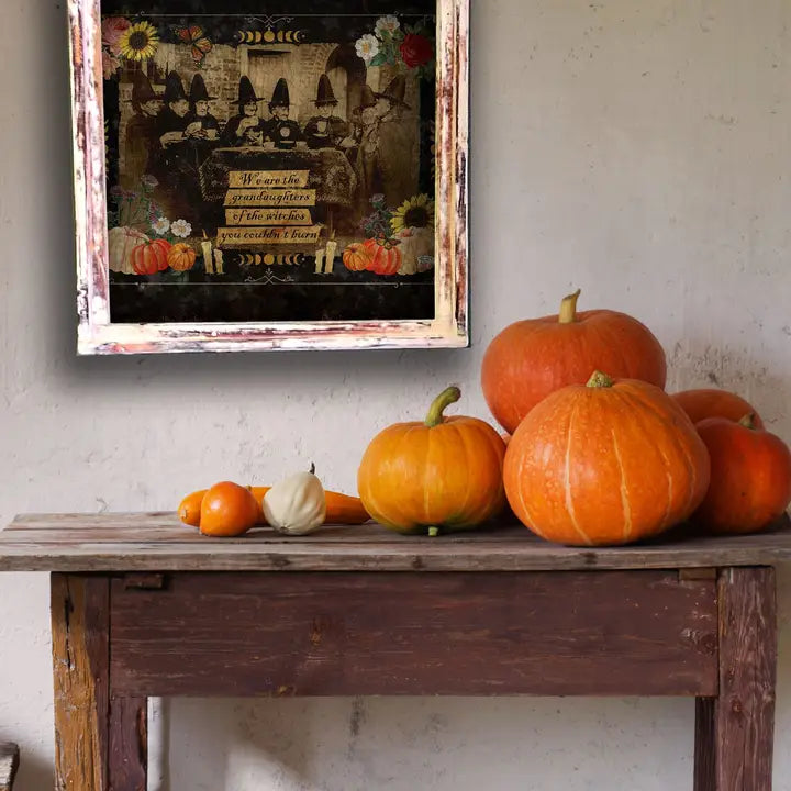 'We Are The Daughter's Of Witches' Square Artwork
