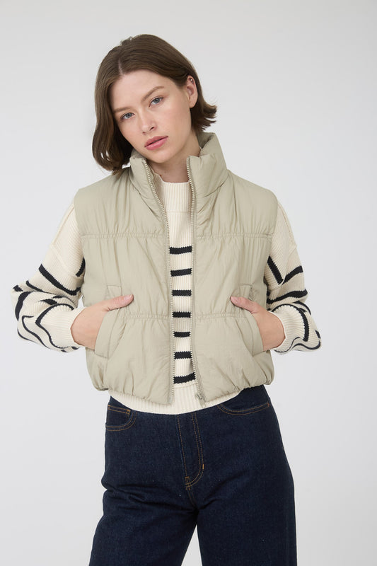 Marlee Cropped Puffer Jacket
