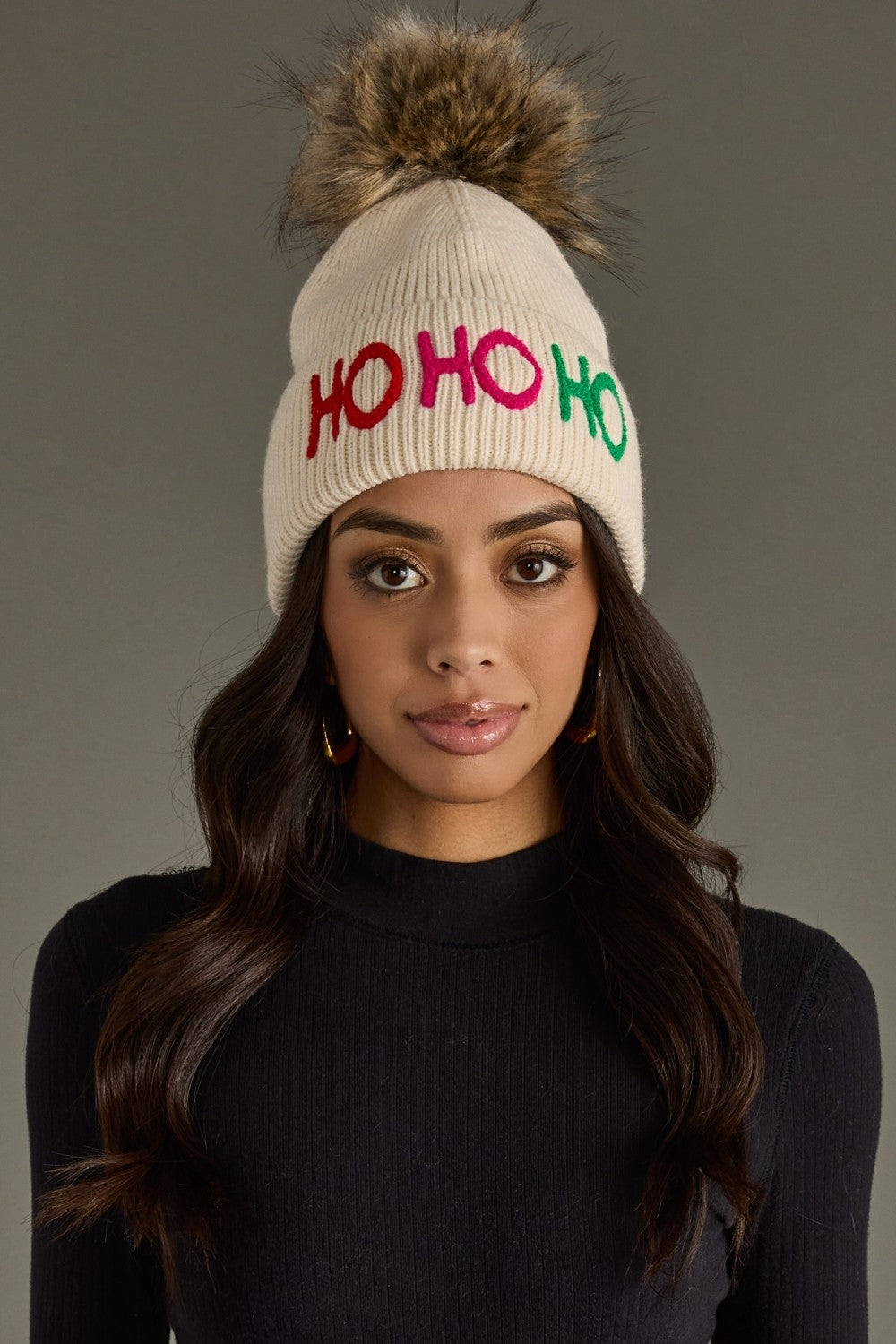 Ho Ho Ho Pom Hat