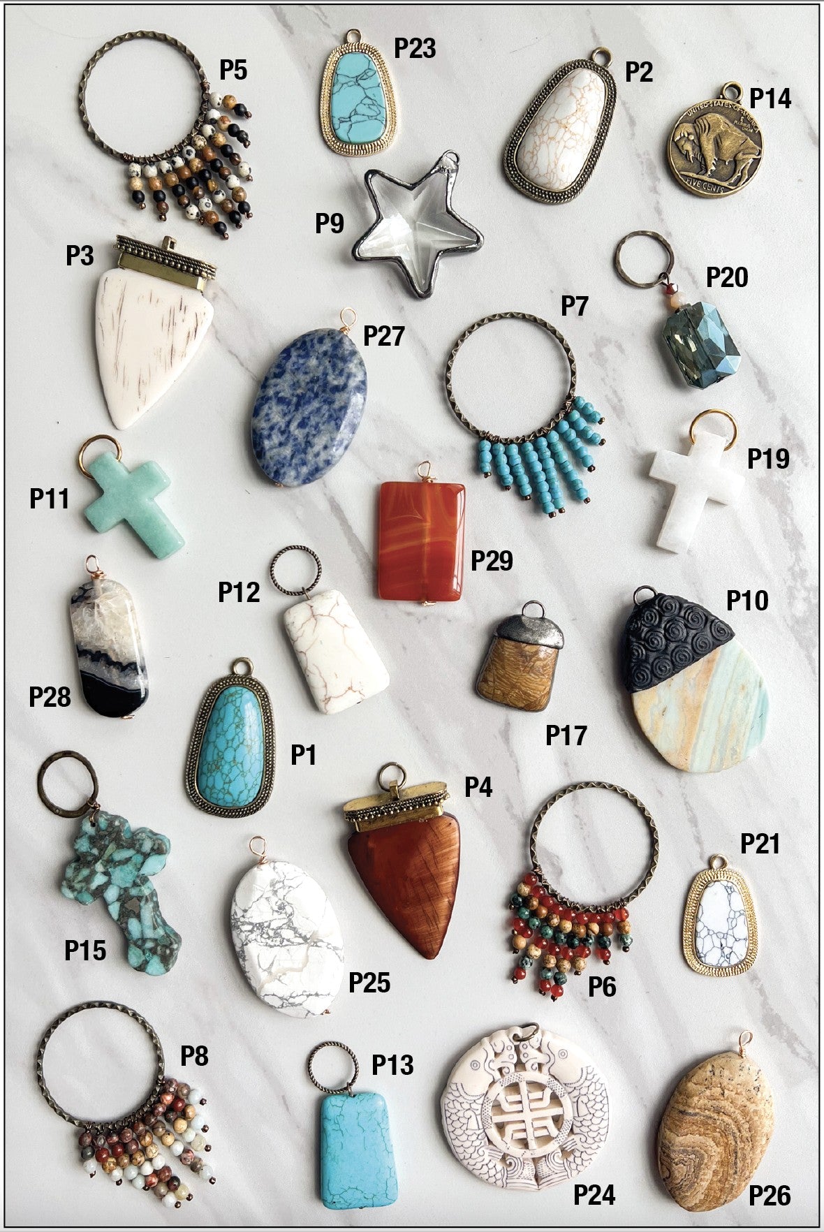 Collective Pendants-Charm Bar