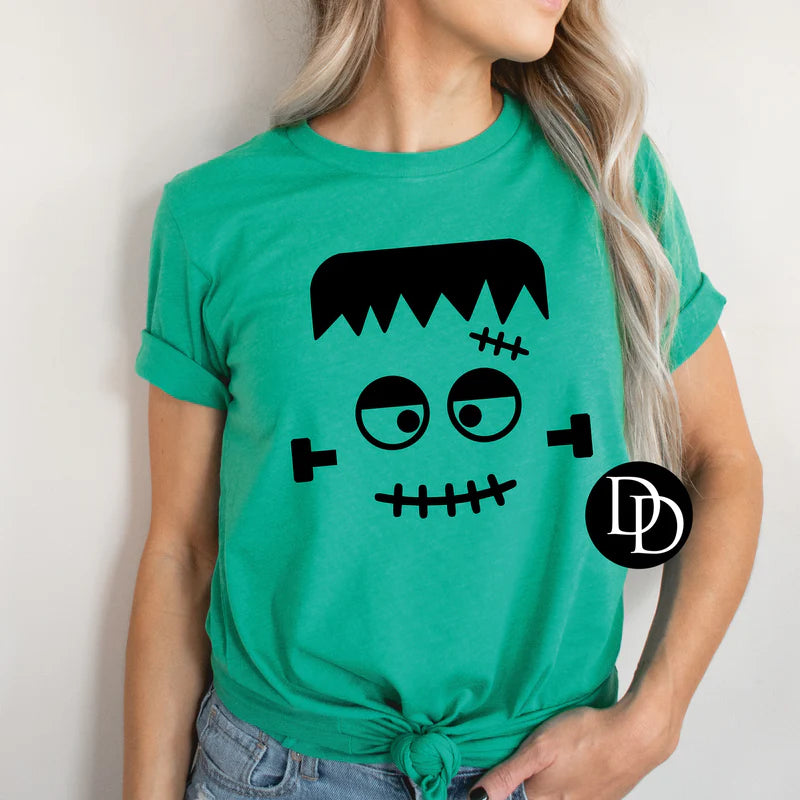 'Frankenstein Face' Graphic