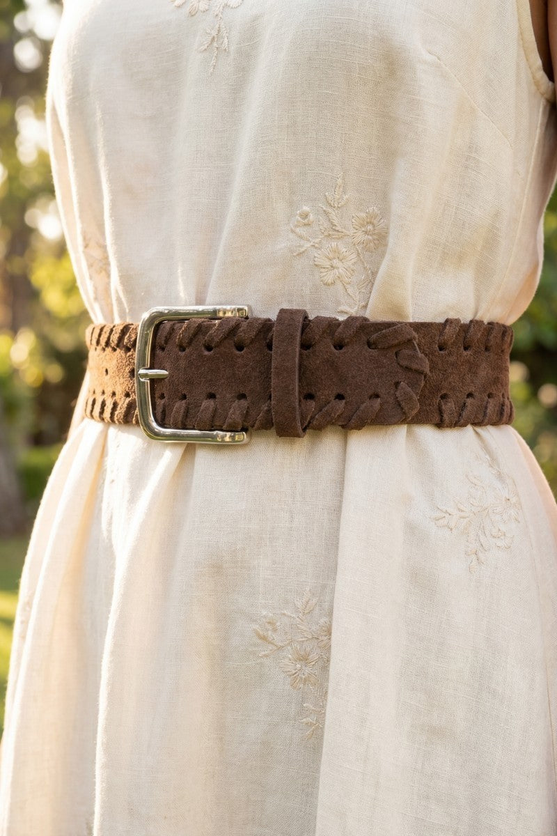 Whipstitch Edge Belt