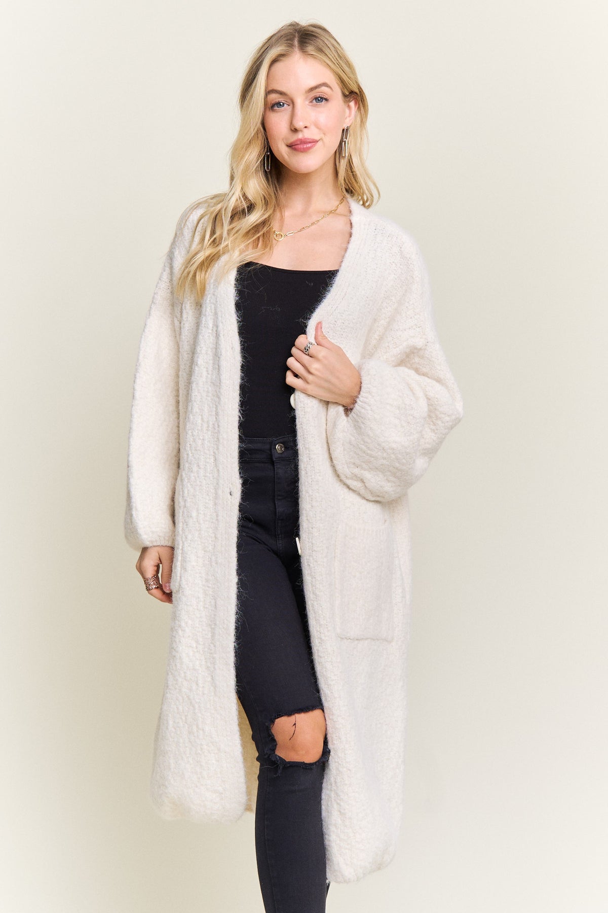 Clara Oversized Sweater Cardigan