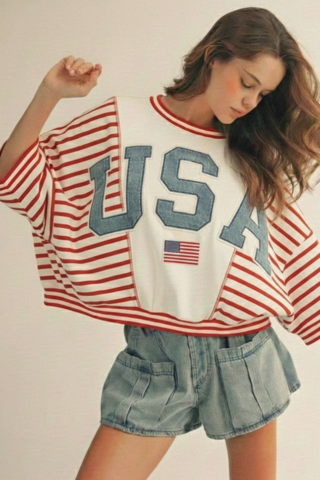 USA Letter Sweatshirt