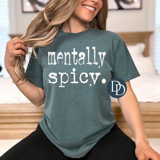 'Mentally Spicy' Graphic