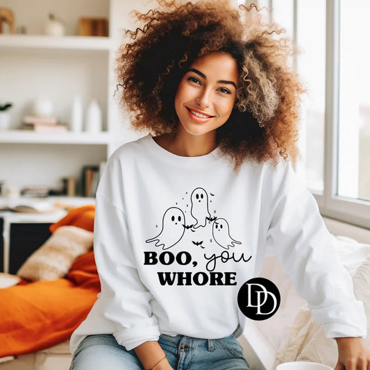 'Boo You Whore' Graphic