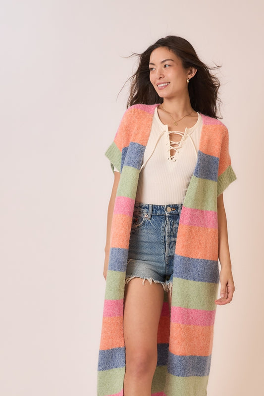 Maisy Color Block Cardi