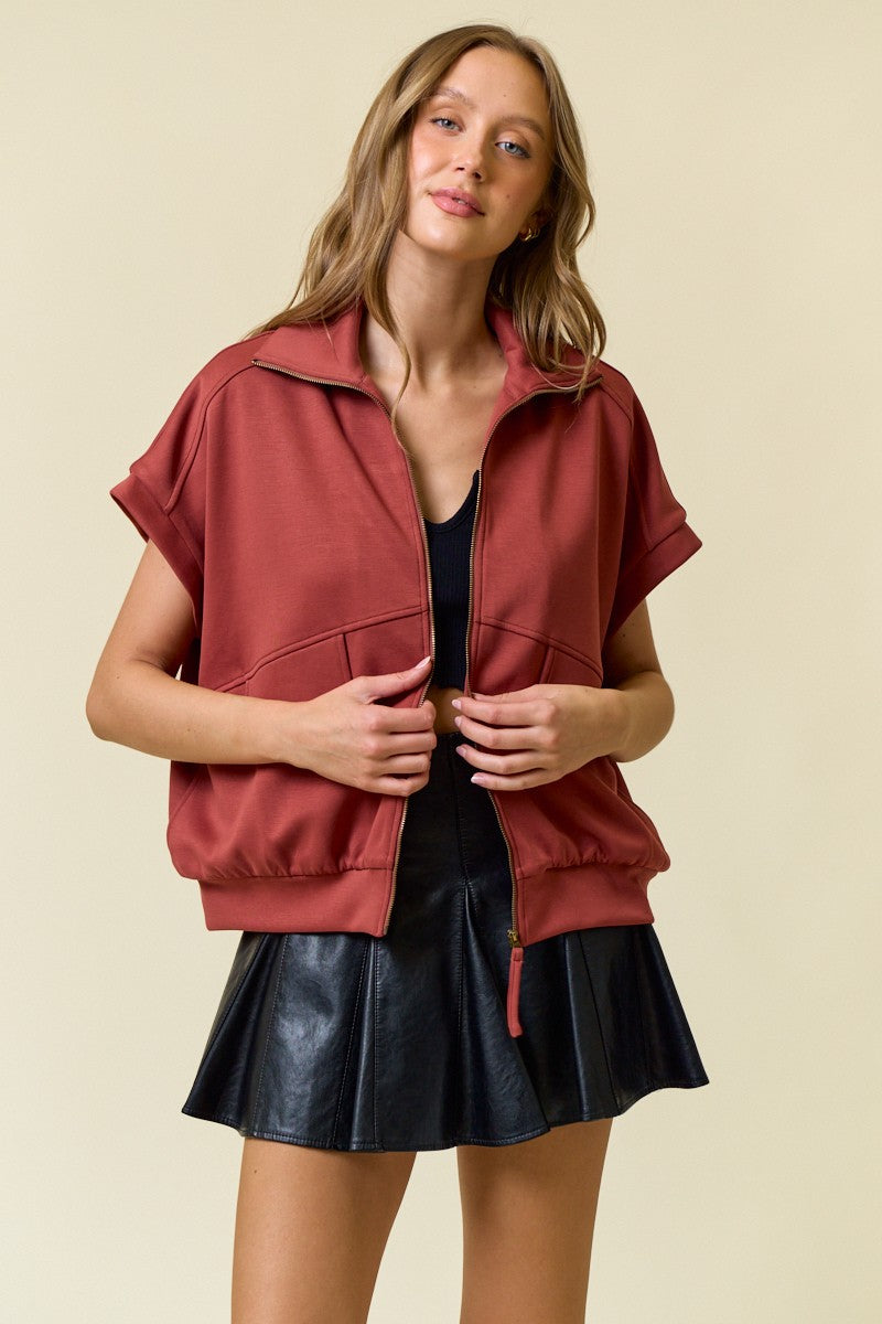 Buttery Soft Modal Flap Pocket Jacket