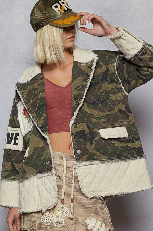Treasure Your Heart Camo Jacket