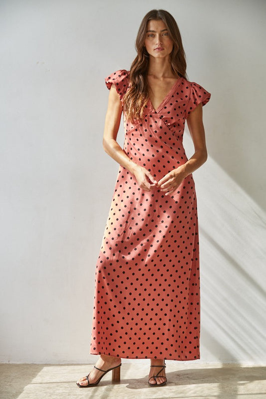 Eleine Dotted Dress