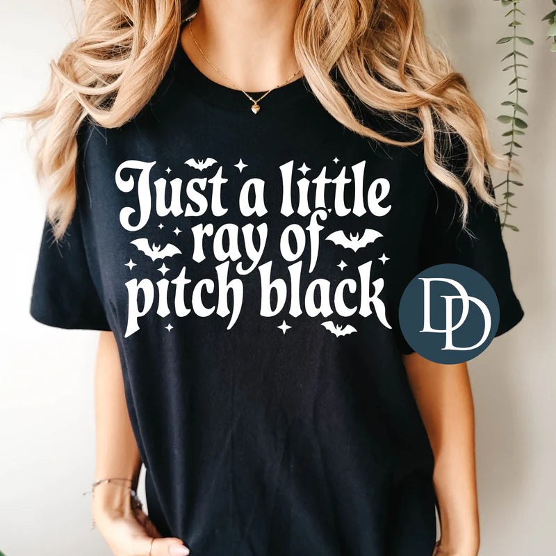 'Just A Little Ray Of Pitch Black' Graphic