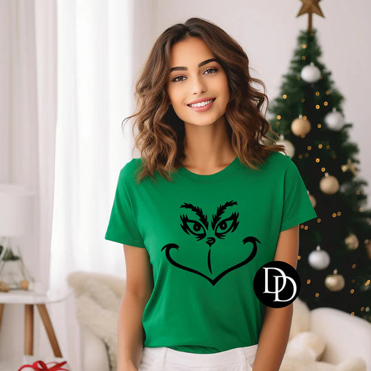 'Grinchy Face' Graphic
