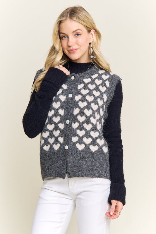 Heart Throb Sweater Vest