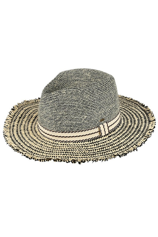 Frayed Edge Panama Sun Hat
