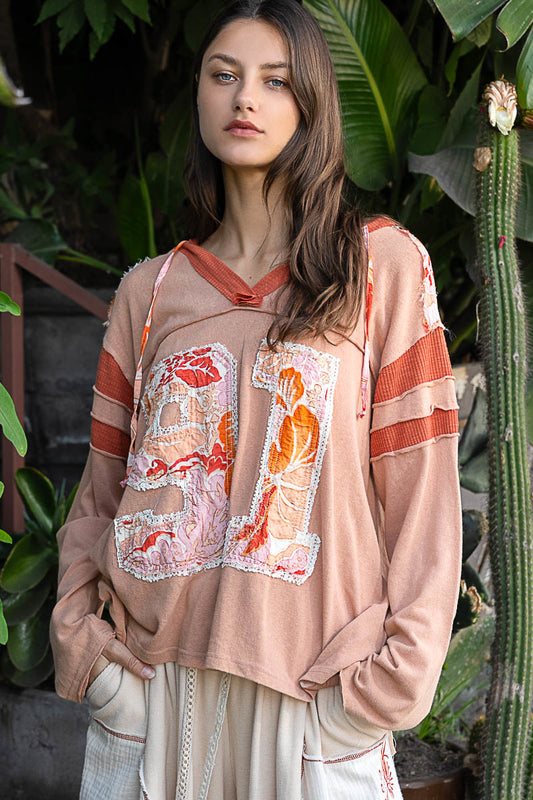 Island Life Hooded Top