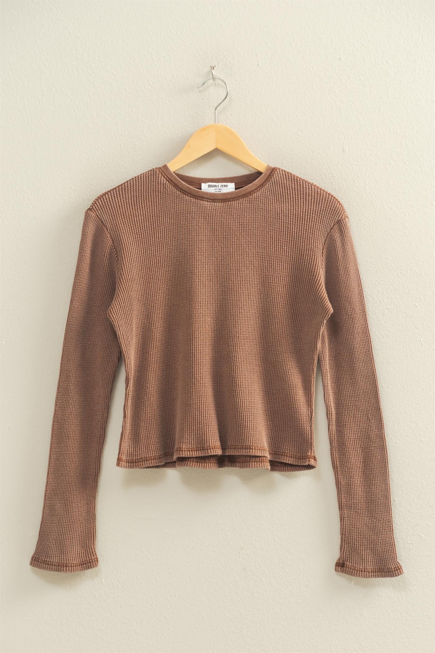 Lillie Waffle Knit Top