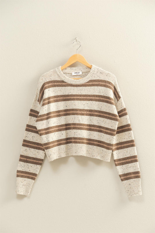 Elliot Striped Crewneck Sweater