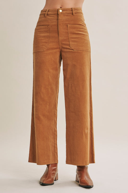 September Sunlight Soft Stretch Corduroy Pants