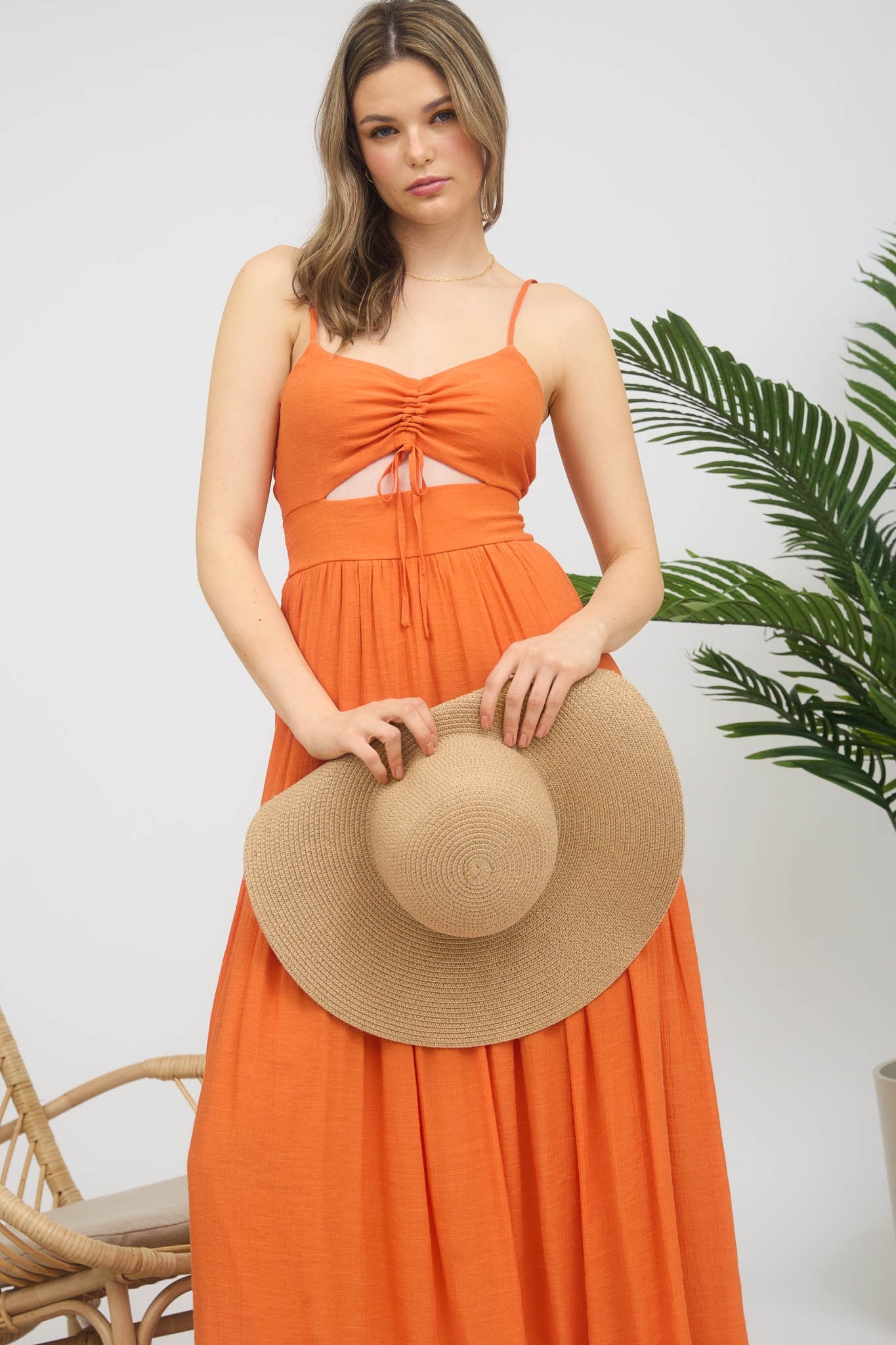 Ellie Cut Out Maxi Dress