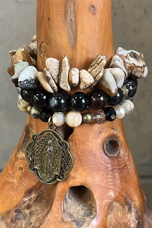 Rose Bracelet Set