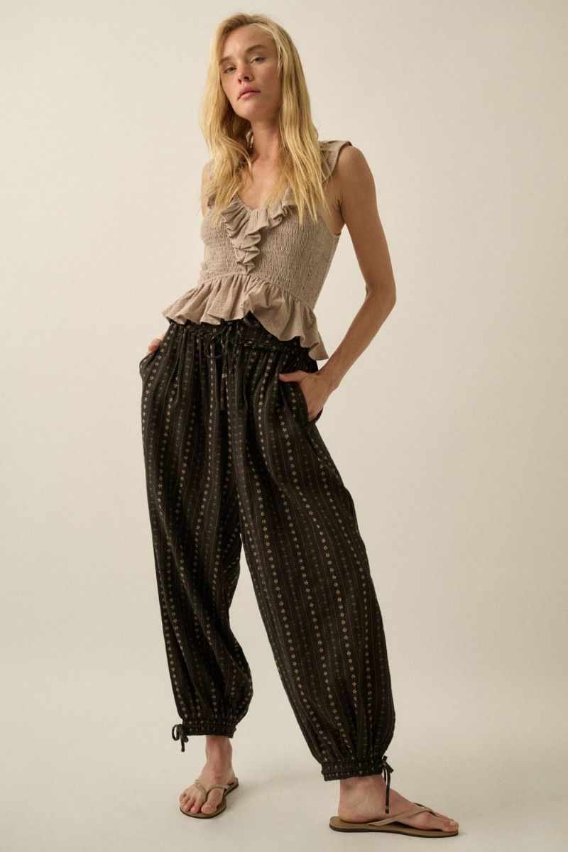 Geometric Boho Pant