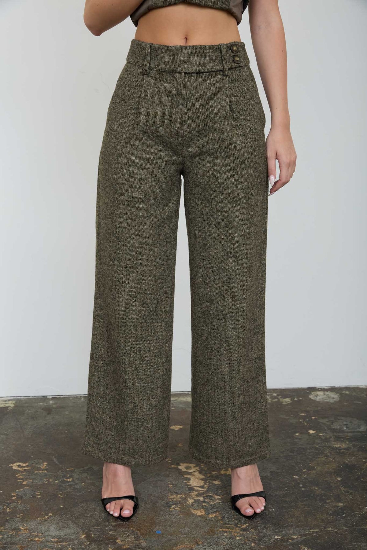 Thalia Tweed Pants