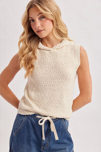 Harper Hooded Sleeveless Top