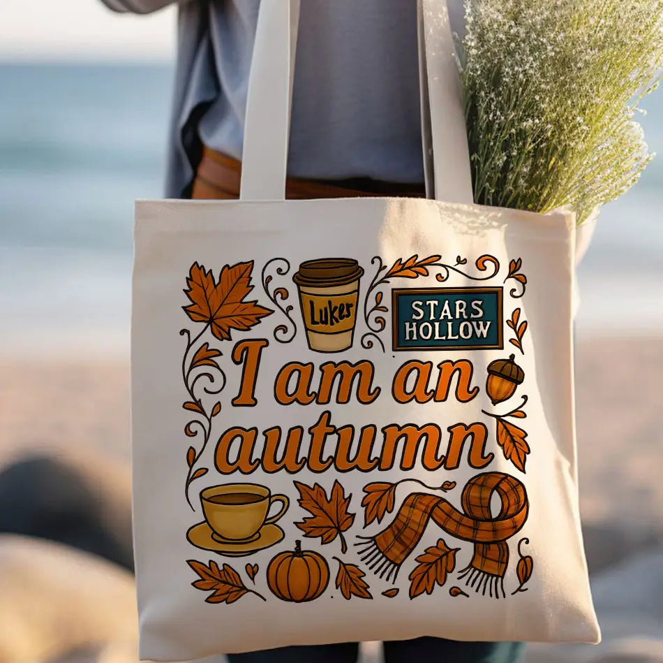 'I Am An Autumn' Tote Bag