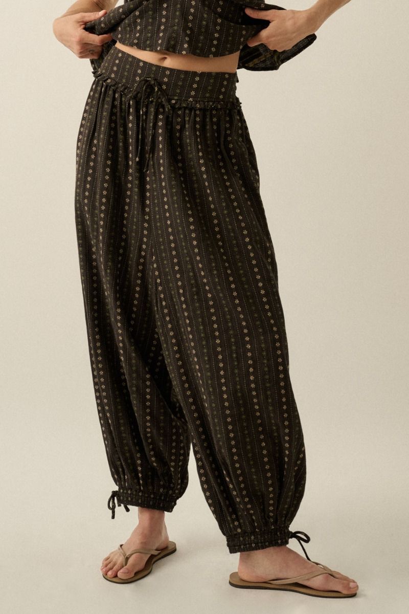 Geometric Boho Pant