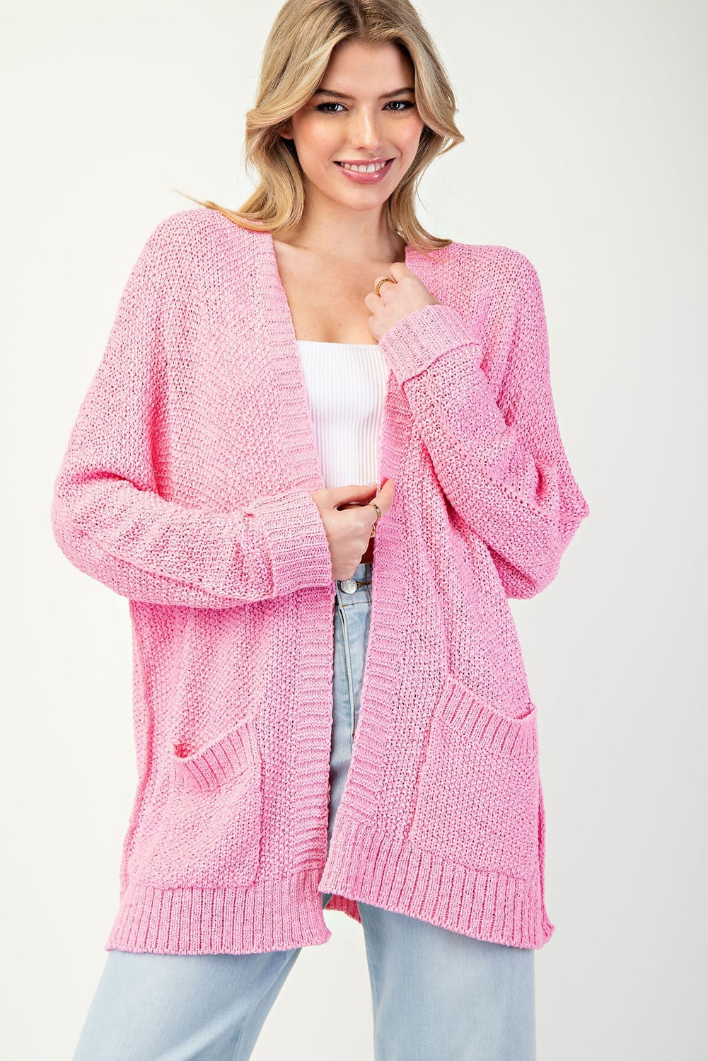 Skylar Slouchy Open Front Cardi