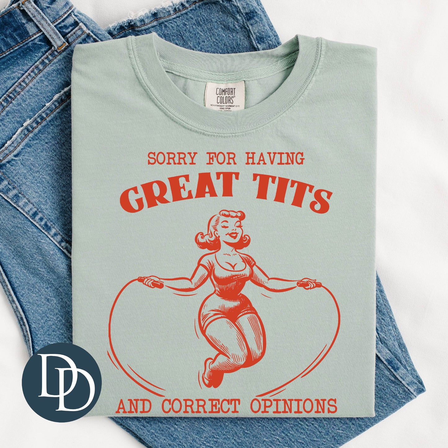 'Great T*ts' Graphic