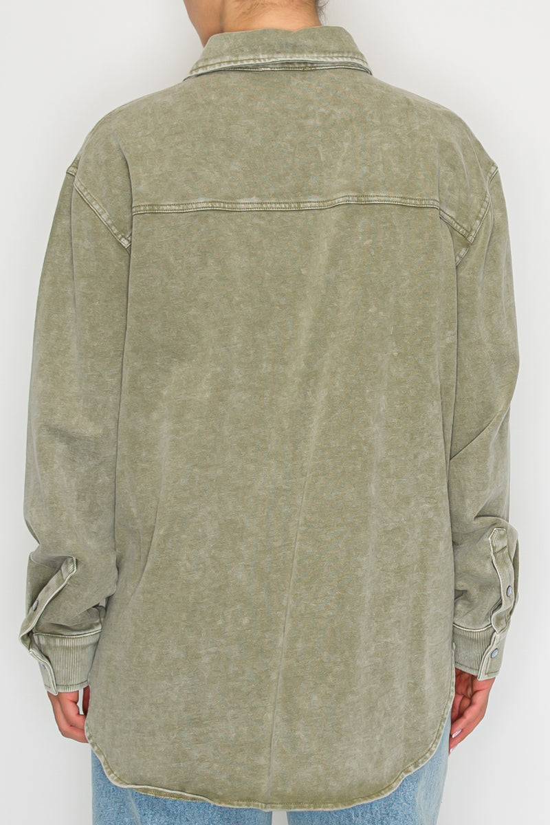 Patch Pocket Knit Shacket