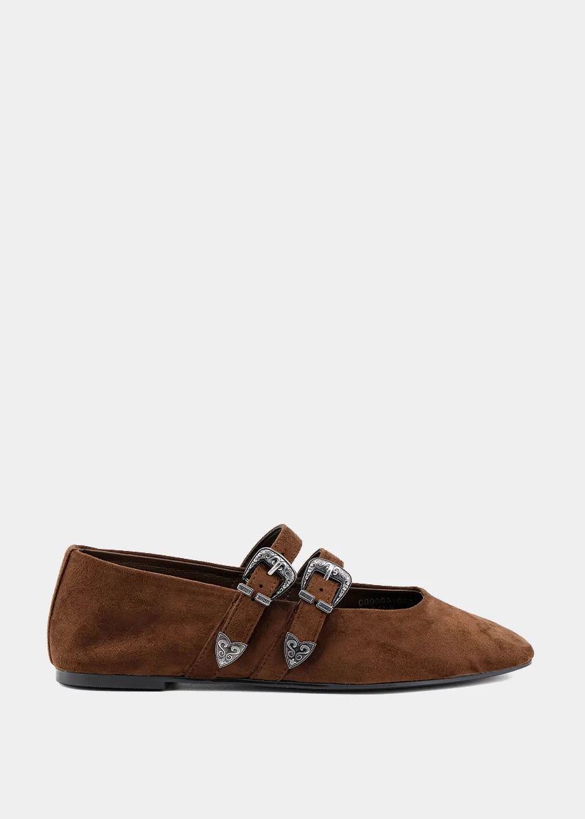 Albany Suede Ballet Flat
