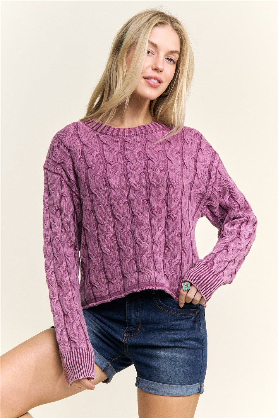 Miriam Mineral Wash Sweater
