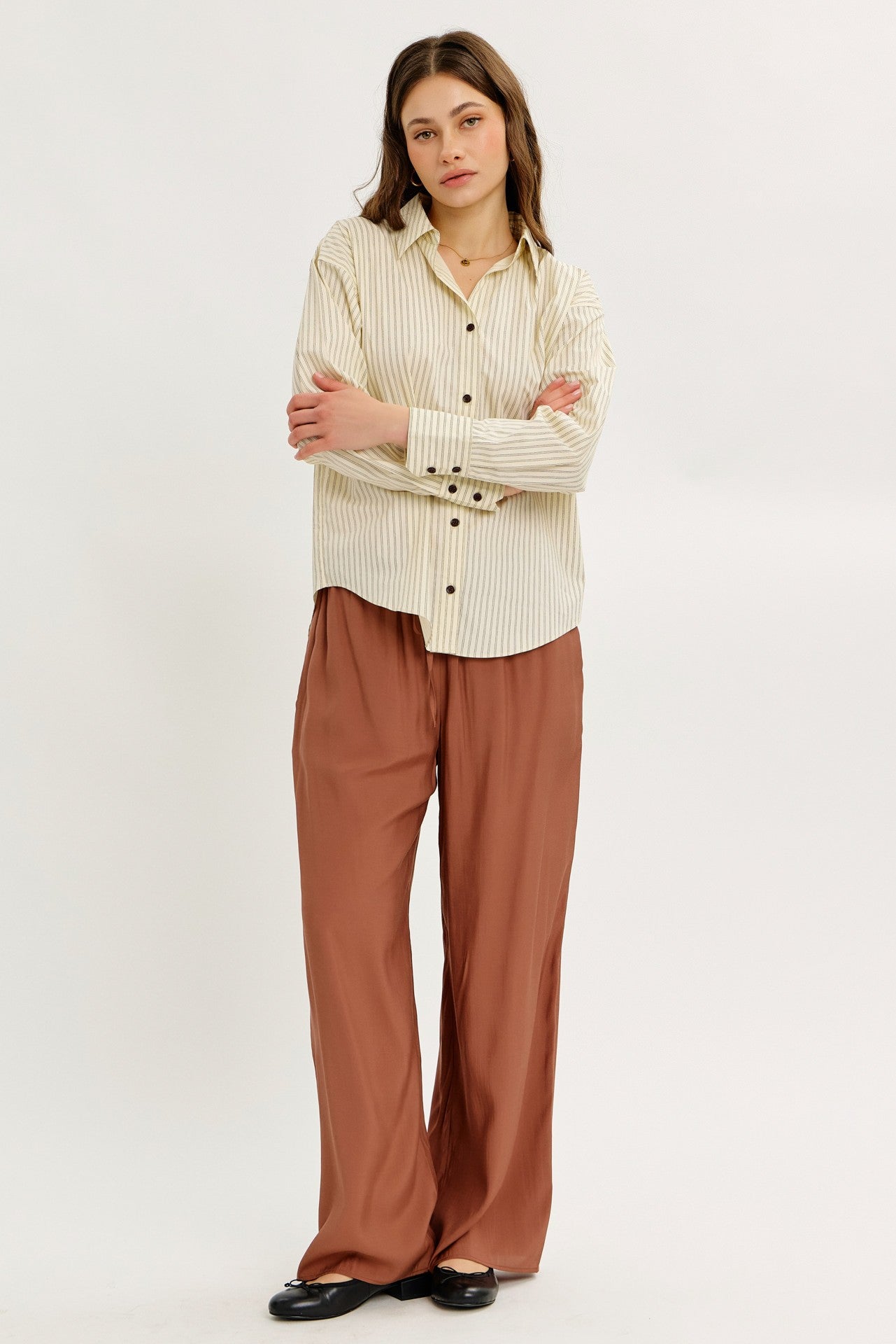 Emma Button Down Top