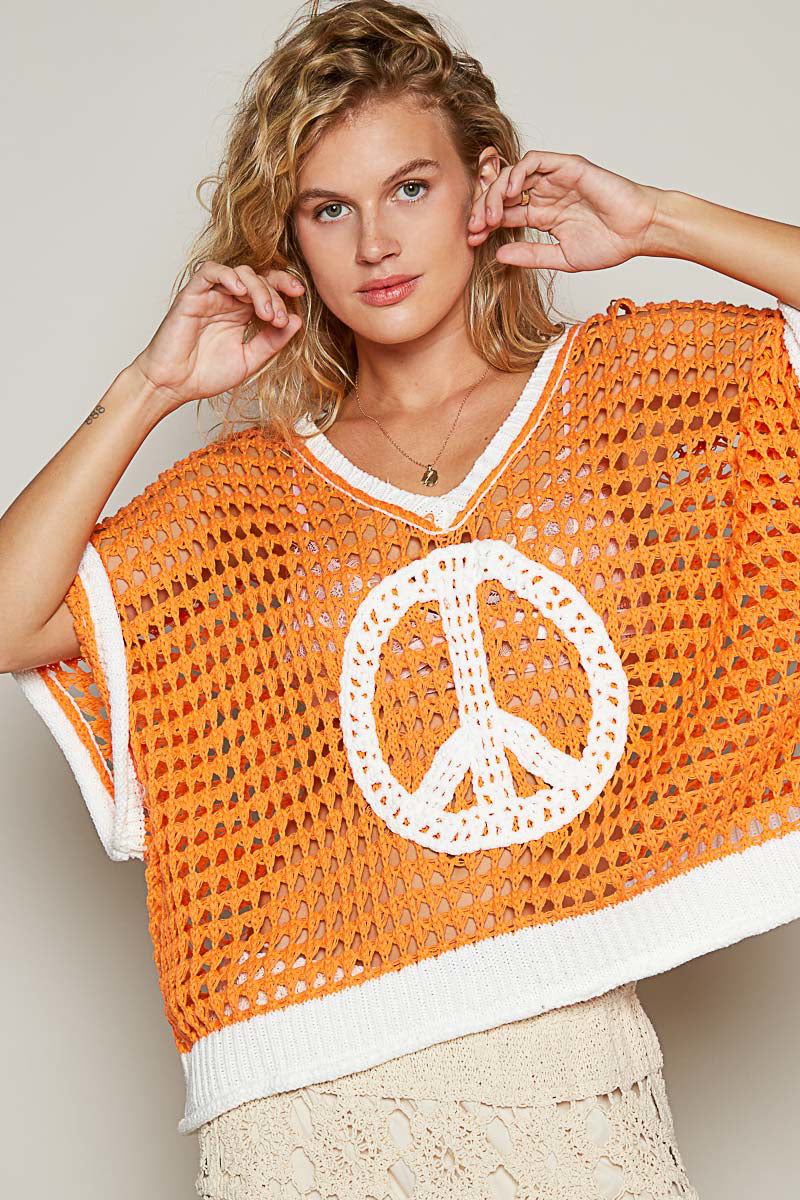 Peace & Sunshine Sweater Top