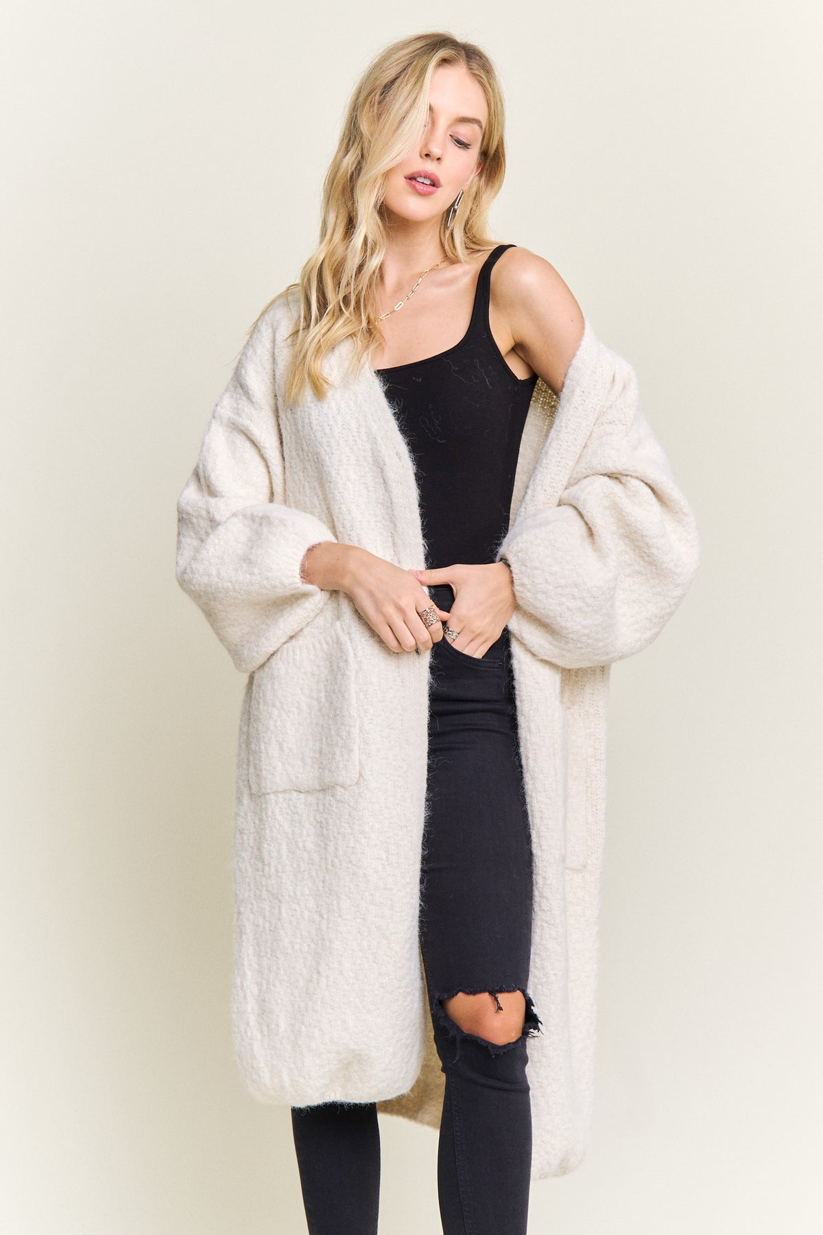 Clara Oversized Sweater Cardigan