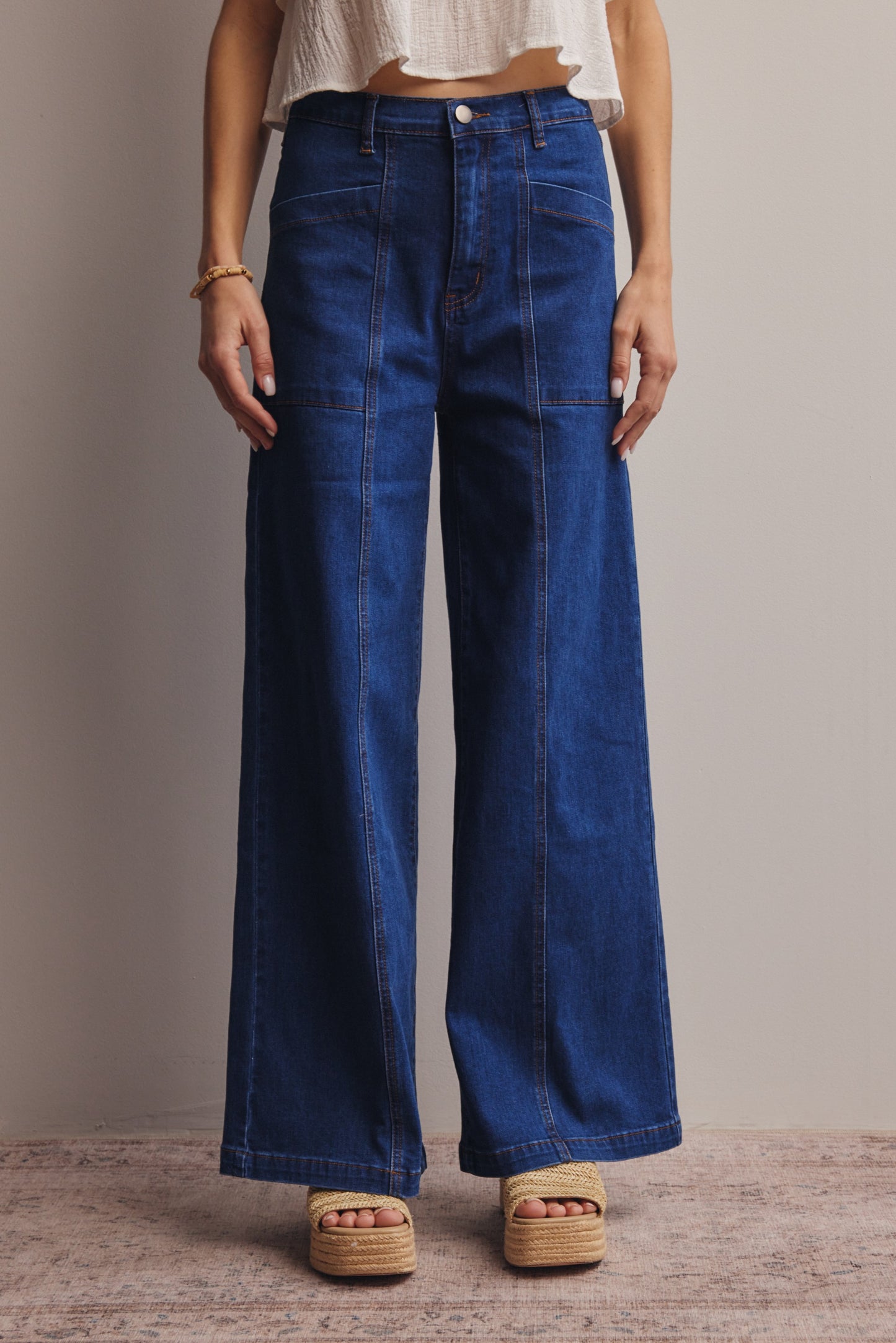 Bessy Wide Leg Stretch Jean