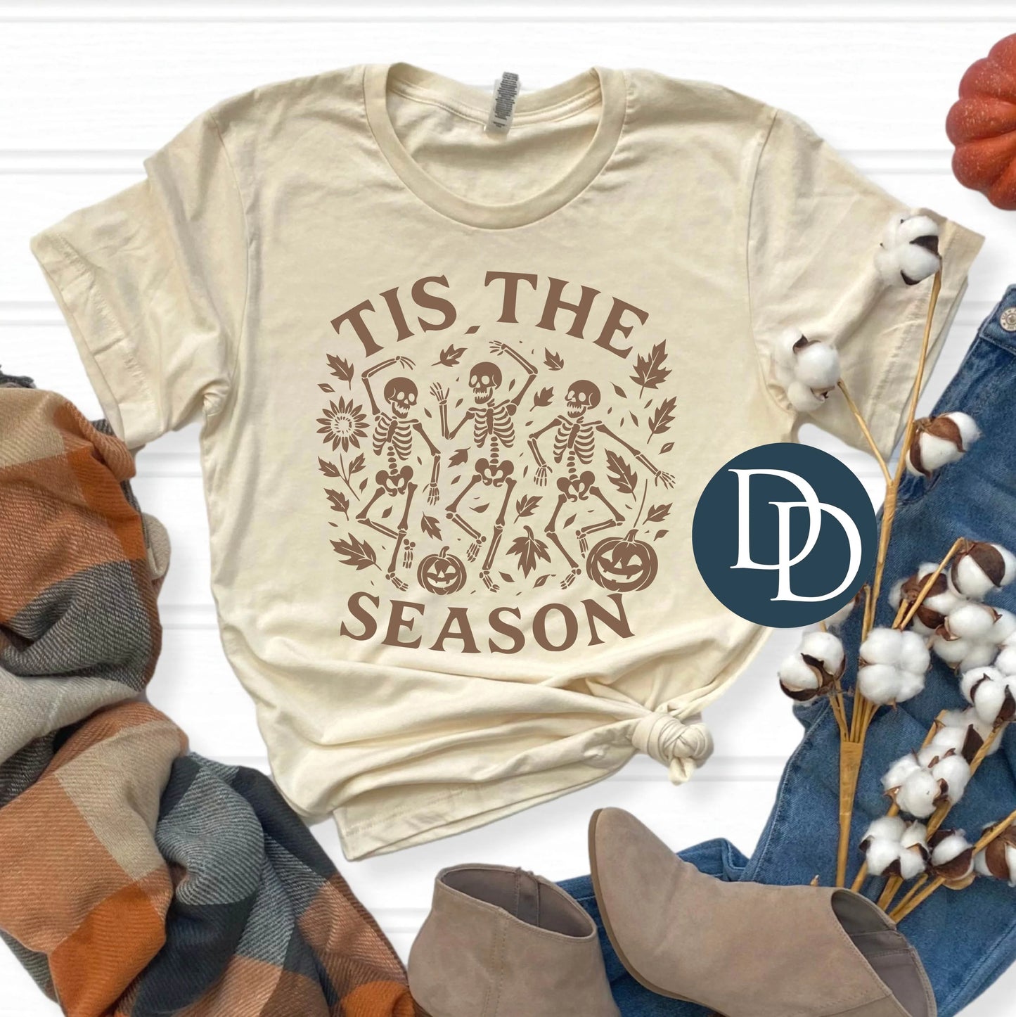 'Tis The Season Fall Skellies' Graphic