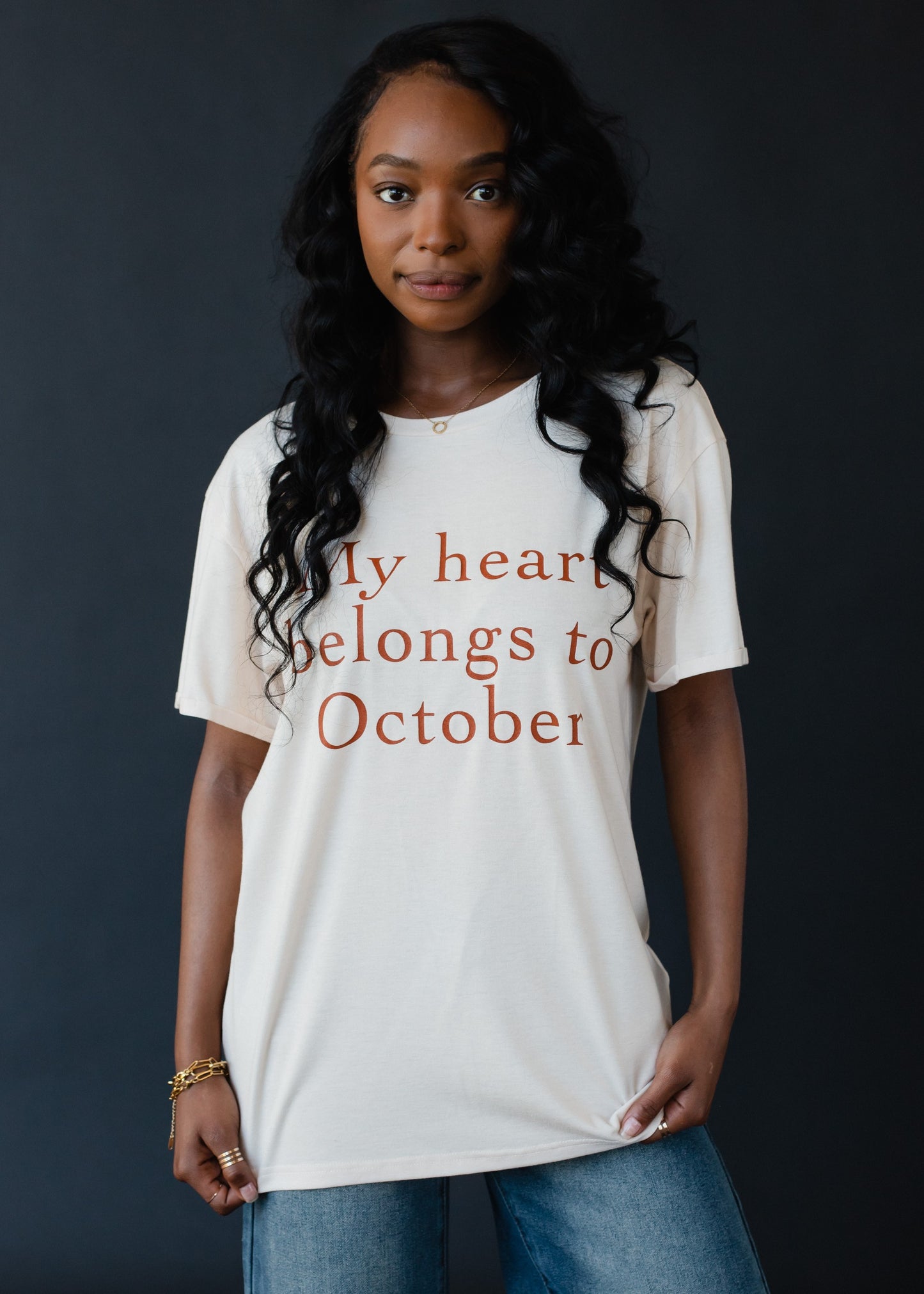 My Heart Belongs to October Graphic